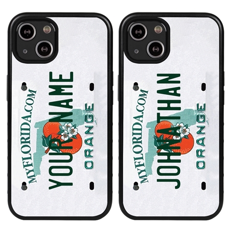 Personalized License Plate Case for iPhone 13 Mini – Hybrid Florida
