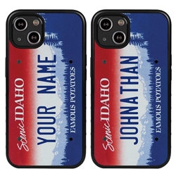 
Personalized License Plate Case for iPhone 13 Mini – Hybrid Idaho
