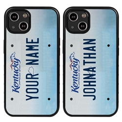 
Personalized License Plate Case for iPhone 13 Mini – Hybrid Kentucky