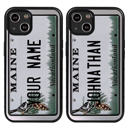 Personalized License Plate Case for iPhone 13 Mini – Maine
