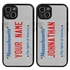 Personalized License Plate Case for iPhone 13 Mini – Massachusetts
