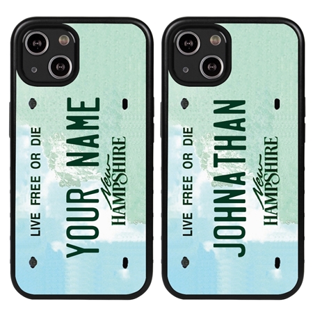 Personalized License Plate Case for iPhone 13 Mini – Hybrid New Hampshire
