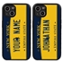 Personalized License Plate Case for iPhone 13 Mini – Hybrid New York
