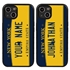 Personalized License Plate Case for iPhone 13 Mini – Hybrid New York
