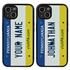 Personalized License Plate Case for iPhone 13 Mini – Hybrid Pennsylvania
