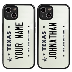 
Personalized License Plate Case for iPhone 13 Mini – Texas