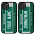 Personalized License Plate Case for iPhone 13 Mini – Hybrid Vermont
