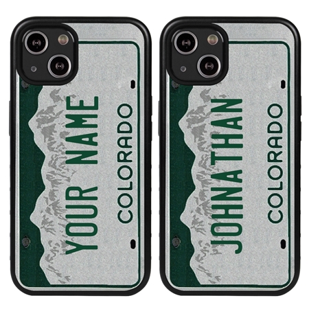 Personalized License Plate Case for iPhone 13 – Colorado
