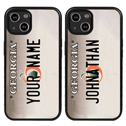
Personalized License Plate Case for iPhone 13 – Hybrid Georgia