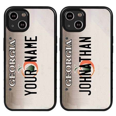 Personalized License Plate Case for iPhone 13 – Georgia
