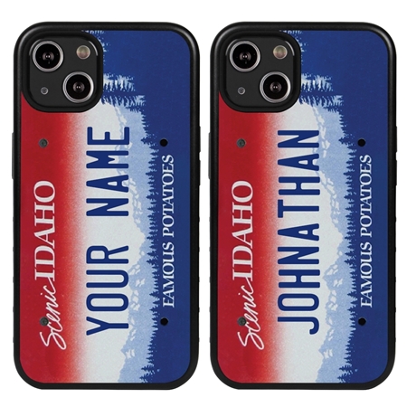Personalized License Plate Case for iPhone 13 – Hybrid Idaho
