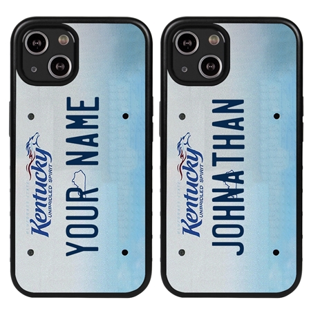 Personalized License Plate Case for iPhone 13 – Kentucky

