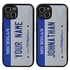 Personalized License Plate Case for iPhone 13 – Hybrid Michigan
