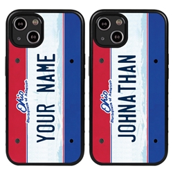 
Personalized License Plate Case for iPhone 13 – Hybrid Ohio