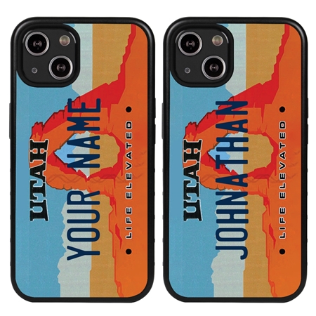 Personalized License Plate Case for iPhone 13 – Utah
