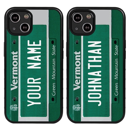 Personalized License Plate Case for iPhone 13 – Hybrid Vermont
