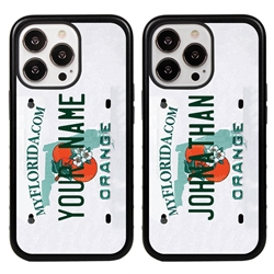 
Personalized License Plate Case for iPhone 13 Pro – Hybrid Florida
