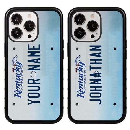 Personalized License Plate Case for iPhone 13 Pro – Kentucky
