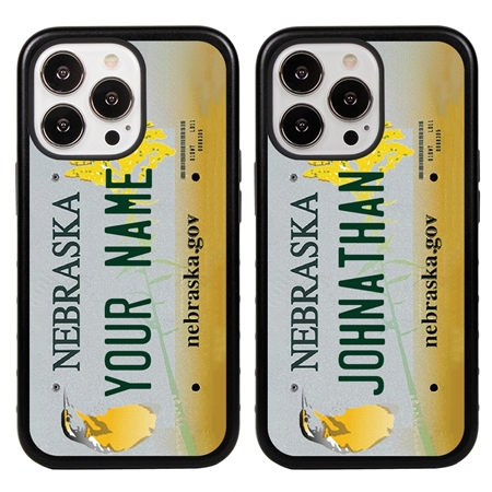 Personalized License Plate Case for iPhone 13 Pro – Nebraska
