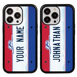 
Personalized License Plate Case for iPhone 13 Pro – Hybrid Ohio
