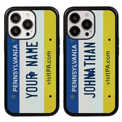
Personalized License Plate Case for iPhone 13 Pro – Hybrid Pennsylvania
