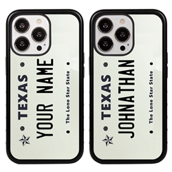
Personalized License Plate Case for iPhone 13 Pro – Texas