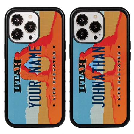 Personalized License Plate Case for iPhone 13 Pro – Utah
