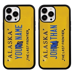 
Personalized License Plate Case for iPhone 13 Pro Max – Alaska