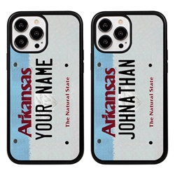 
Personalized License Plate Case for iPhone 13 Pro Max – Hybrid Arkansas