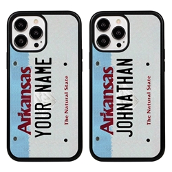 
Personalized License Plate Case for iPhone 13 Pro Max – Hybrid Arkansas