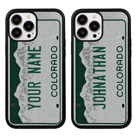 Personalized License Plate Case for iPhone 13 Pro Max – Colorado
