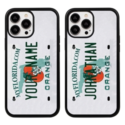
Personalized License Plate Case for iPhone 13 Pro Max – Hybrid Florida