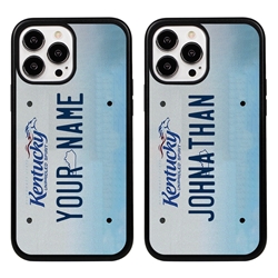 
Personalized License Plate Case for iPhone 13 Pro Max – Hybrid Kentucky