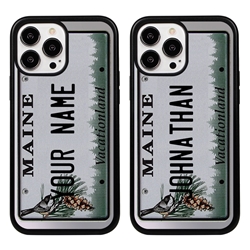 
Personalized License Plate Case for iPhone 13 Pro Max – Maine