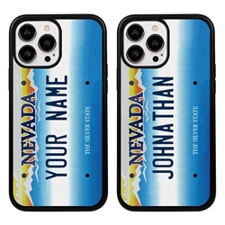 
Personalized License Plate Case for iPhone 13 Pro Max – Hybrid Nevada