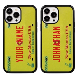 
Personalized License Plate Case for iPhone 13 Pro Max – Hybrid New Mexico
