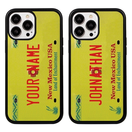 Personalized License Plate Case for iPhone 13 Pro Max – Hybrid New Mexico
