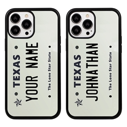 
Personalized License Plate Case for iPhone 13 Pro Max – Texas