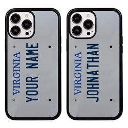 
Personalized License Plate Case for iPhone 13 Pro Max – Hybrid Virginia
