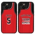Personalized Basketball Jersey Case for iPhone 13 Mini (Black Case)
