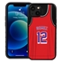 Personalized Basketball Jersey Case for iPhone 13 (Black Case)
