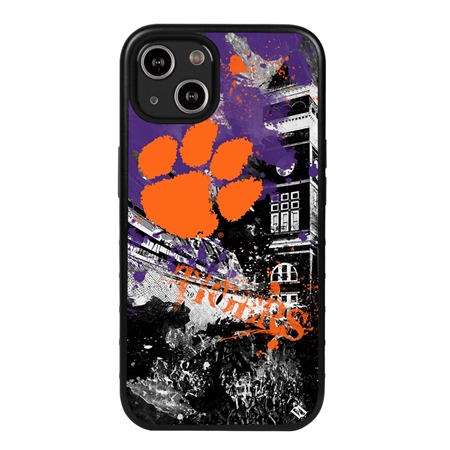 Guard Dog Clemson Tigers PD Spirit Hybrid Phone Case for iPhone 13 Mini
