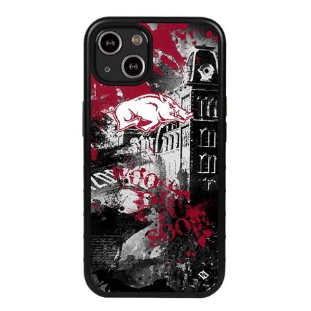 Guard Dog Arkansas Razorbacks PD Spirit Hybrid Phone Case for iPhone 13
