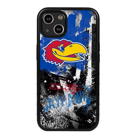 Guard Dog Kansas Jayhawks PD Spirit Hybrid Phone Case for iPhone 13
