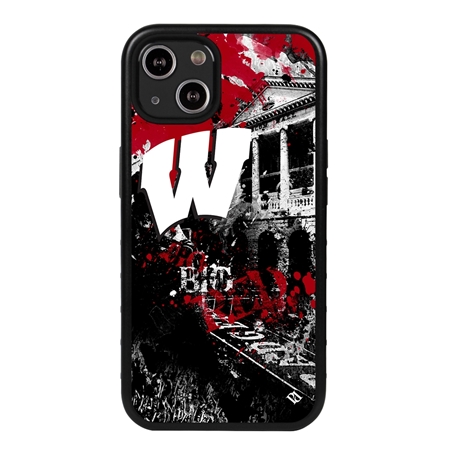 Guard Dog Wisconsin Badgers PD Spirit Hybrid Phone Case for iPhone 13
