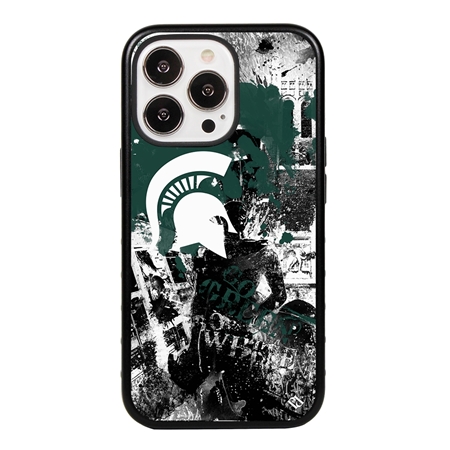 Guard Dog Michigan State Spartans PD Spirit Hybrid Phone Case for iPhone 13 Pro
