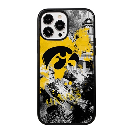 Guard Dog Iowa Hawkeyes PD Spirit Hybrid Phone Case for iPhone 13 Pro Max
