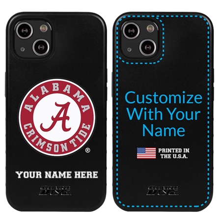 Collegiate  Case for iPhone 13 Mini - Alabama Crimson Tide  (Black Case)
