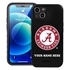 Collegiate  Case for iPhone 13 Mini - Alabama Crimson Tide  (Black Case)
