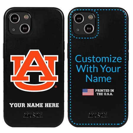 Collegiate  Case for iPhone 13 Mini - Auburn Tigers  (Black Case)
